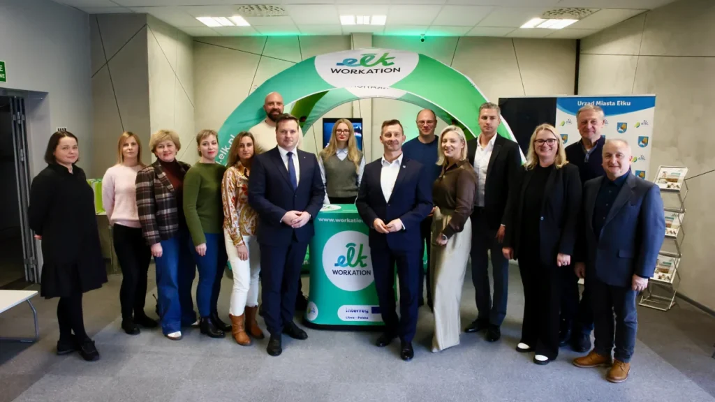 Ełk – miasto przyjazne pracy zdalnej i turystyce Workation