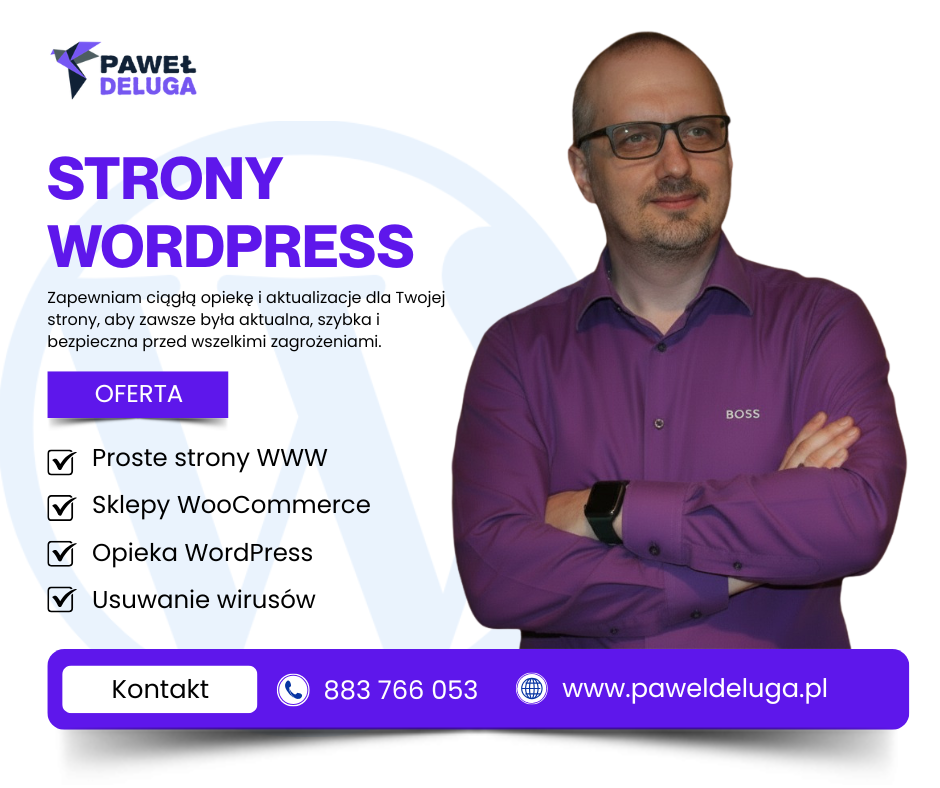 Strony Internetowe Bydgoszcz Paweł Deluga